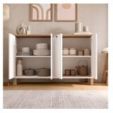 Hanah home komoda s ladicama, bijela | Eponuda.ba