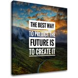  Motivacijska slika na platnu The best way (moderne slike z) Cene
