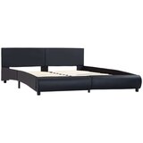  Okvir za krevet od umjetne kože s LED svjetlom crni 160x200 cm | shoptok.hr