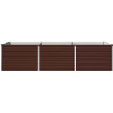  Povišeni vrtni krevet Smeđa 240 x 80 x 55 cm | shoptok.hr