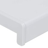 Prozorska klupčica Bijela 100 x 20 x 4,5 cm PVC | shoptok.hr