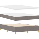 Box Boksen vzmetni ležaj z vzmetnico Taupe 140x190 cm Tkanina, (22051462) | Shoptok.si