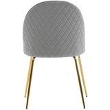 MID.YOU STOL, tekstil siva | Shoptok.si