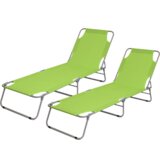  Set ležaljki za plažu, 2 komada, Zeleni | Eponuda.com