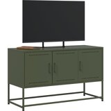 TV ormarić maslinastozeleni 100,5x39x60,5 cm čelični | shoptok.hr