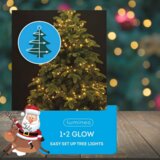 Olimp Sport novogodišnja led rasveta za jelku 150cm-126L topla bela lumineo 1-2 glow Cene