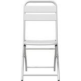  Sklopiva stolica za vrt 2 pcs Bijelo 42 x 52 x 82cm | shoptok.hr