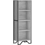  Regal za knjige boja hrasta 50x31x137,5 cm konstruirano drvo | shoptok.hr