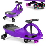 ECO TOYS wiggle guralica za decu led točkovi purple Cene