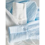 Reserved - Bluza na vezanje i preklop sprijeda - bljedoplavo | shoptok.hr