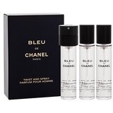 Chanel Bleu de parfum polnilo 3x20 ml za moške cene