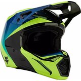 Fox V1 Streak Helmet Black/Yellow XL Kaciga | shoptok.hr