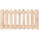 vidaXL Povišena vrtna gredica 100x30x30 cm od masivne borovine | shoptok.hr