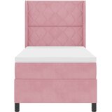  s opruga kutije Ružičasta 90 x 200 cm Baršun | shoptok.hr