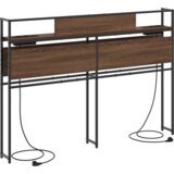  Skladišno uzglavlje Smeđi hrast 135 cm Konstruirano drvo | shoptok.hr