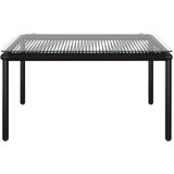  6-dijelna vrtna garnitura s jastucima crna PVC | shoptok.hr