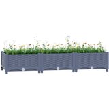 Furnova Visoka greda 120x40x23 cm polipropilen, (21921236) | Shoptok.si