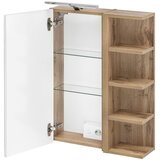 MID.YOU Omara Z Ogledalom Matteo, Barva Hrasta, Osvetlitev | Shoptok.si