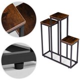 ModernHome loft stalak za cvijeće za dekoraciju, s 3 police | shoptok.hr
