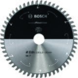 Bosch standard for aluminium list kružne testere za akumulatorske testere 210x1,9x30 T54 2608837773, 210x1,9x30 T54 cene