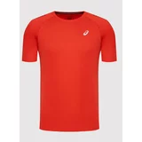 Asics Športna majica Icon Ss 2011B055 Rdeča Regular Fit