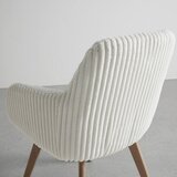 Bessagi Home Naslanjač Mattia, Bež, Žamet | Shoptok.si