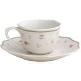 Brandani Set od 2 bijele porculanske šalice s tanjurićima Nonna Rosa, 70 ml Cijene