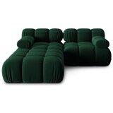 Micadoni Home Zelena baršunasta kutna garnitura Bellis – | shoptok.hr