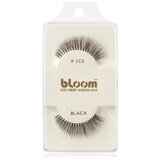Bloom Natural lepilne trepalnice iz naravnih las No. 213 (Black) 1 cm Cene