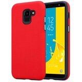 Cadorabo Ohišje, združljiv s Samsungom v nageljni rdeči - zunanji hibridni zaščitni pokrov z dodatnim oprijemom površine v trikotniku, narejen iz silikona in plastike, (20565630) Cene