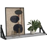  Zidne police 2 kom Boja sivog hrasta sonome 60x15x15,5 cm | Eponuda.com