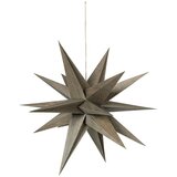 Broste Copenhagen Božična dekoracija DECO ETOILE 'VENUS' BOIS Siva Cene