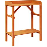  Stol za presađivanje Smeđa 75 x 40 x 90 cm Čvrsto borovo drvo | shoptok.hr