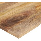 vidaXL Mizna plošča ukrivljena 90x50x2,5 cm trden mangov les | Shoptok.si