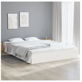  Za krevet od masivnog drva bijeli 120 x 200 cm | shoptok.hr