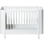 Oliver Furniture® dječji krevetić mini+ basic cot 5v1 60x120 white | shoptok.hr
