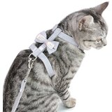 INF Komplet oprsnice in povodca za mačke z metuljčkom S, (21536656) | Shoptok.si