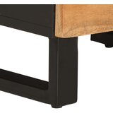  Visoka komoda s 3 vrata 40x33x110 cm od drva bagrema i željeza | Eponuda.com