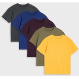 Sinsay Pamučne majice 5 pack | shoptok.hr