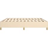  Box spring posteljni okvir krem 200x200 cm blago, (20737708) | Shoptok.si