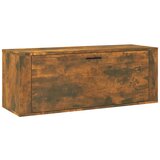 Maison Chic Omarica za obutev - Kopa za čevlje Dimljeni hrast 100x35x38 cm inženirski les, (21778022) | Shoptok.si