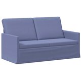  Set sofe 2 pcs Traper plava Tkanina - Trapere plave boje Jednostruka + Dvostruka (140 cm) | shoptok.hr