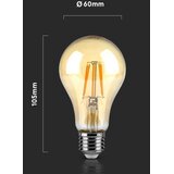  led filament sijalica amber A67 E27/10W/230V 2200K | Eponuda.com