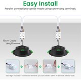 ALUSSO 6x 113mm vgradni LED reflektor - 10 W | Shoptok.si