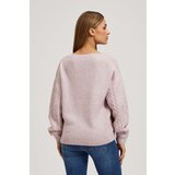 Marisse Pink V-Neck Sweater | Eponuda.ba