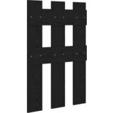 vidaXL Vješalica za kapute na zidu Crni hrast 65 x 3 x 100 cm | shoptok.hr