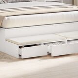  Noćni ormarići Bijeli Konstruirano drvo 150 x 36.5 x 16.5 cm | shoptok.hr