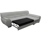 MID.YOU KOTNA SEDEŽNA GARNITURA, gladka tkanina svetlo siva | Shoptok.si