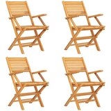  5-dijelni vrtni blagovaonski set od masivne tikovine | shoptok.hr