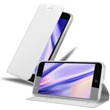 Cadorabo Ohišje, združljivo z ZTE Blade V8 v klasično srebrno - Zaščitni ovitek z magnetnim zapiranjem, stoječo funkcijo in režo za kartice, (20558968) | Shoptok.si
